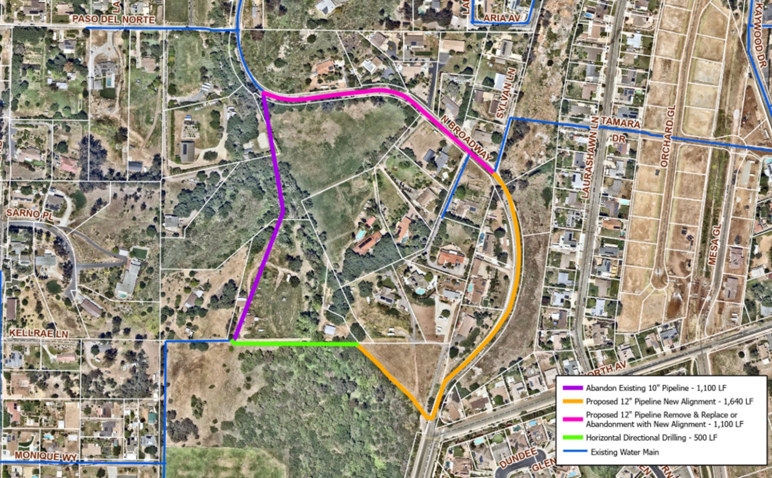 North Broadway Pipeline Relocation Project
